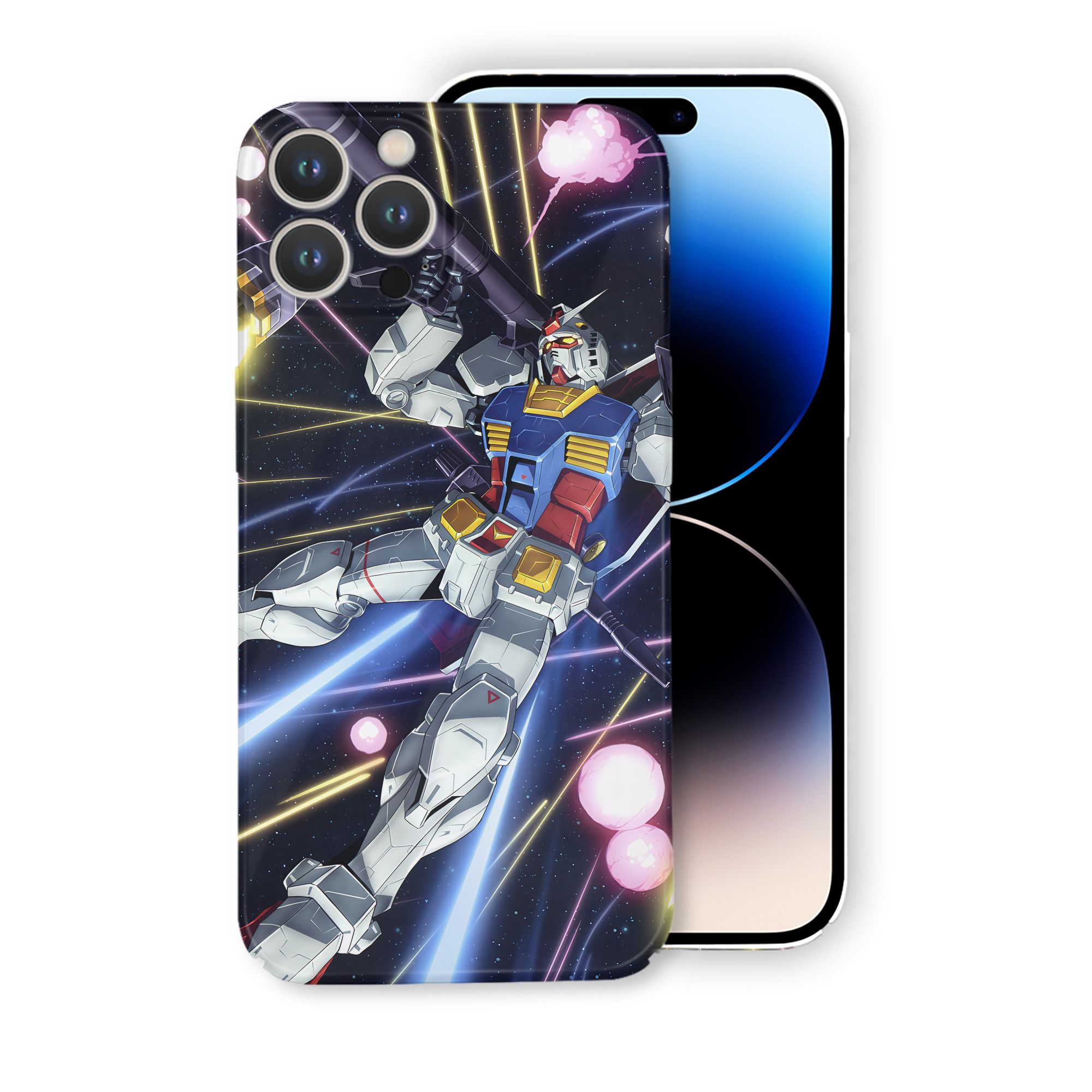 （画像用） 機動戦士ガンダム Mobile Suit Gundam 【iPhone 14シリーズ対応】ハードケース